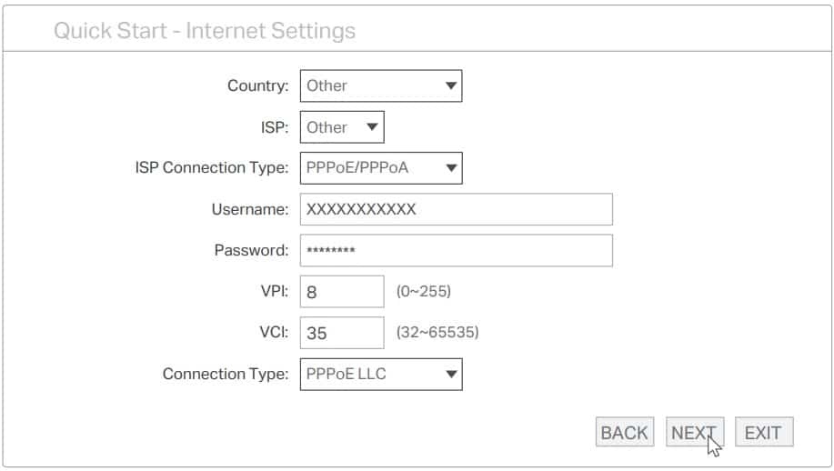 تنظیمات اینترنت با ISP