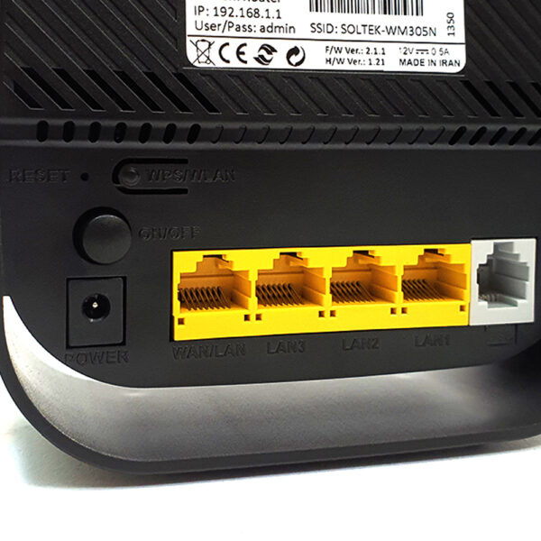 مودم روتر +ADSL2 سولتک مدل WM305N