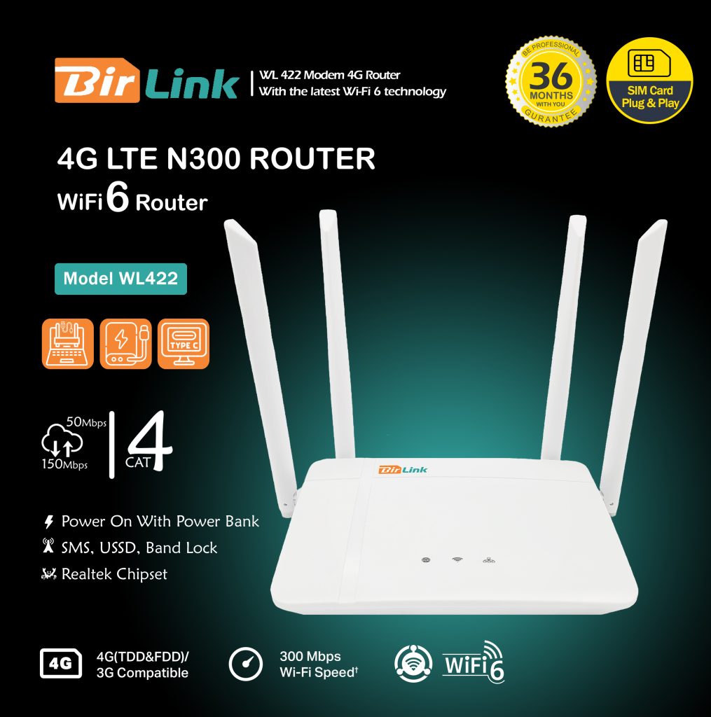 بیرلینک wl422 